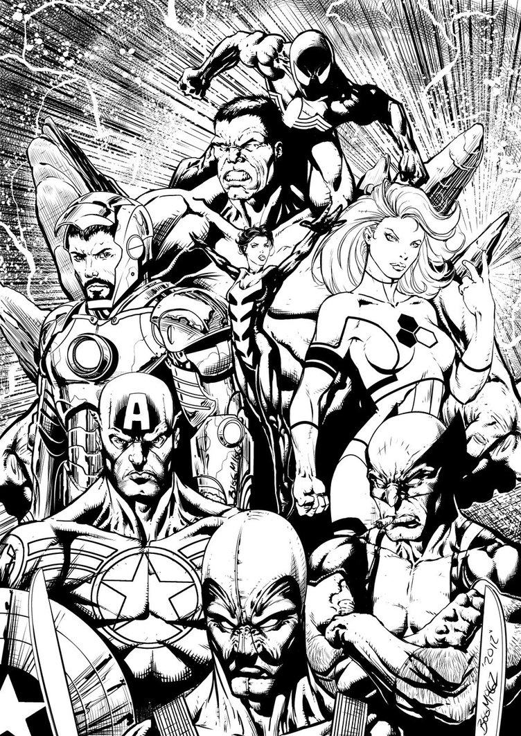 160 Dessins De Coloriage Avengers À Imprimer Sur Laguerche encequiconcerne Coloriage À Imprimer Avengers