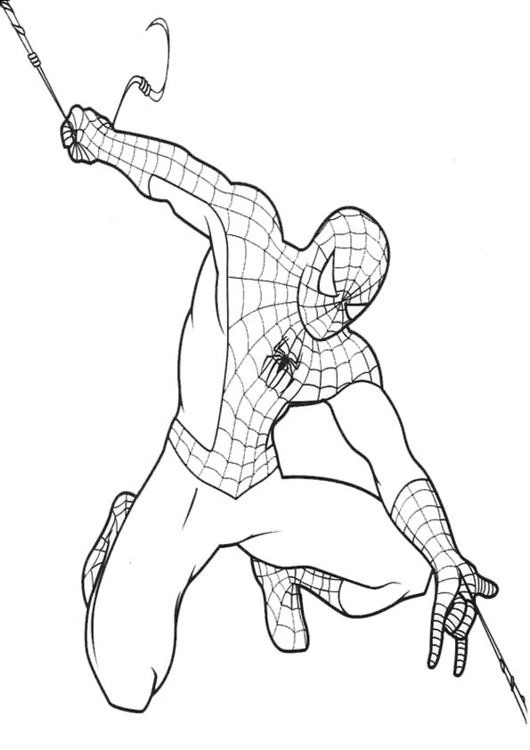 167 Dessins De Coloriage Spiderman À Imprimer Sur avec Coloriage À Imprimer Spiderman