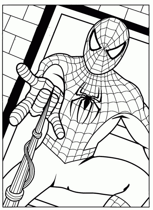 167 Dessins De Coloriage Spiderman À Imprimer Sur destiné Site De Coloriage A Imprimer