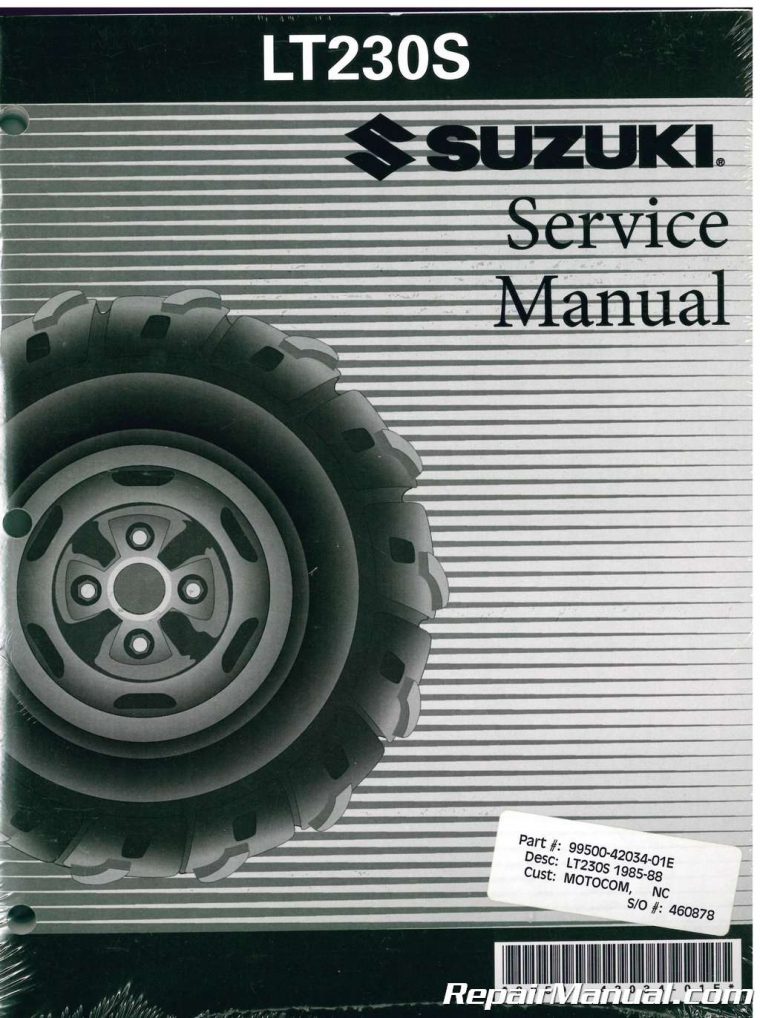 suzuki service manual