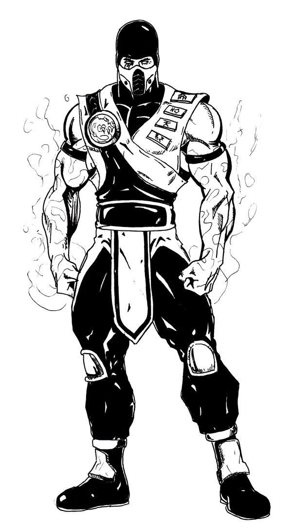 sub zero coloring pages