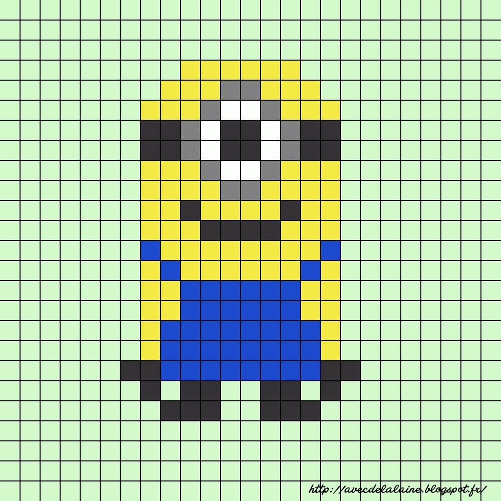 25-25A.gif (1000×1000) | Pixel Art, Pixel Art Minecraft à Pixel Coloriage