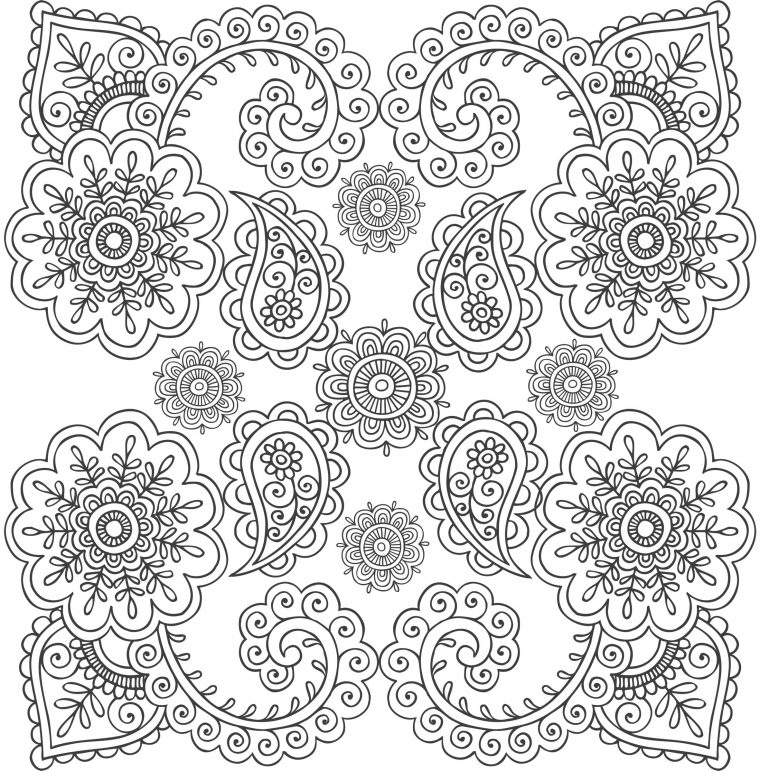 71 Dessins De Coloriage Anti-Stress À Imprimer Sur tout Coloriage Anti Stress En Ligne