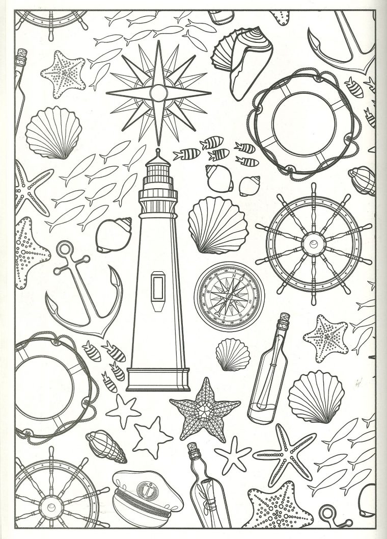 nautical coloring pages