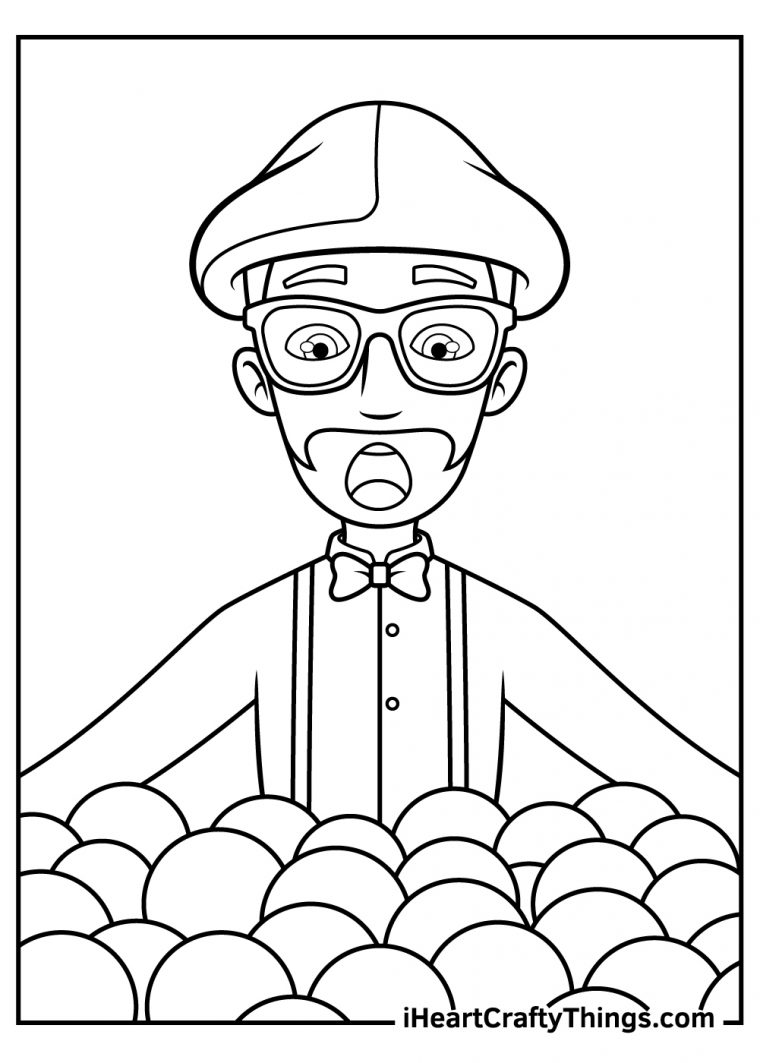 blippi printable coloring pages blippi printable coloring pages
