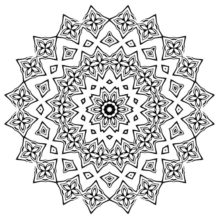 Coloriage À Imprimer Mandala Gratuit Tracteur En Ligne A avec Coloriage En Ligne Gratuit Adulte