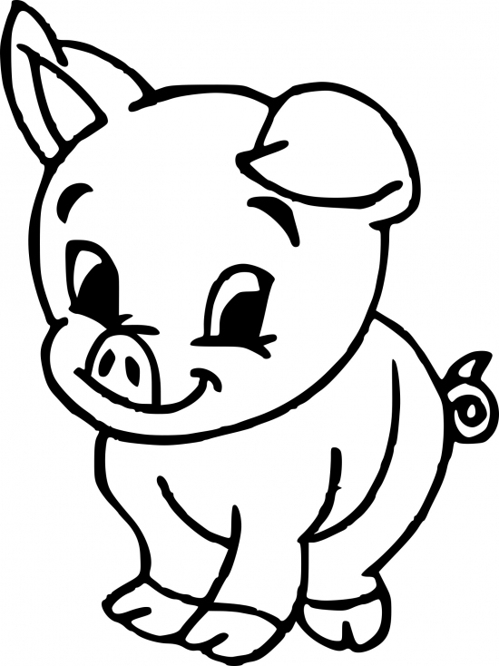 Coloriage Bébé Cochon À Imprimer Sur Coloriages encequiconcerne Coloriage Bébé À Imprimer