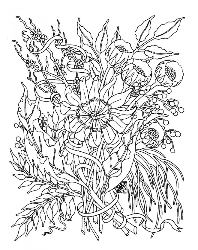 Coloriage Fleurs Adultes Dessin Gratuit À Imprimer concernant Coloriage À Imprimer Pour Adulte Coloriage Fleurs Adultes Dessin Gratuit À Imprimer concernant Coloriage À Imprimer Pour Adulte