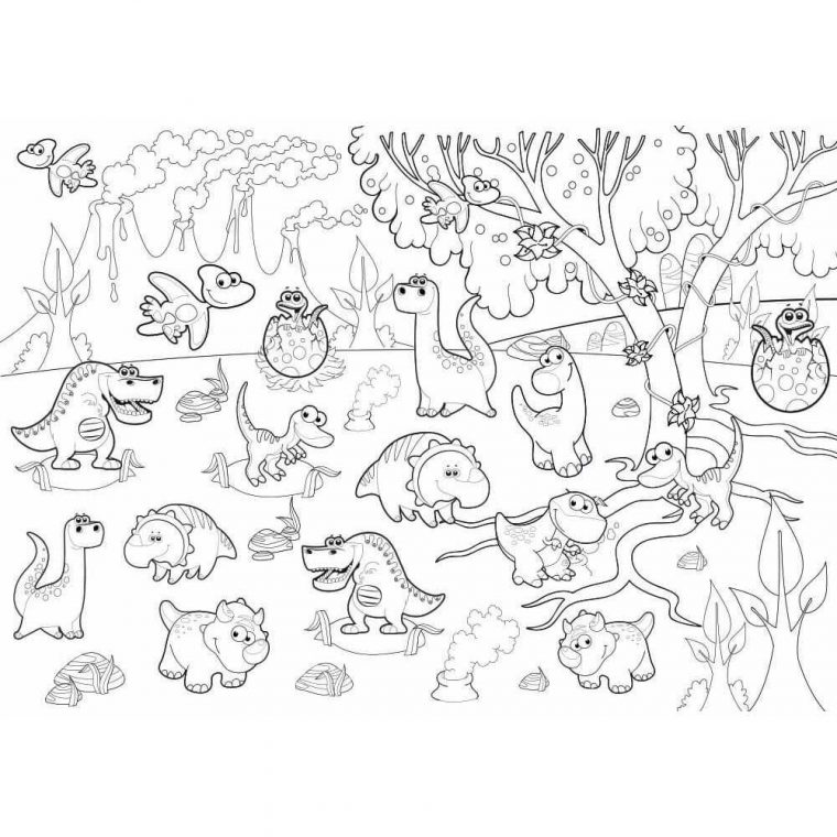 Coloriage Géant Dinosaures, Trex, Diplodocus, Et Tous pour Coloriage Geant Coloriage Géant Dinosaures, Trex, Diplodocus, Et Tous pour Coloriage Geant