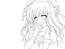 Coloriage Manga Fille Chat - Ancenscp concernant Coloriage Animé