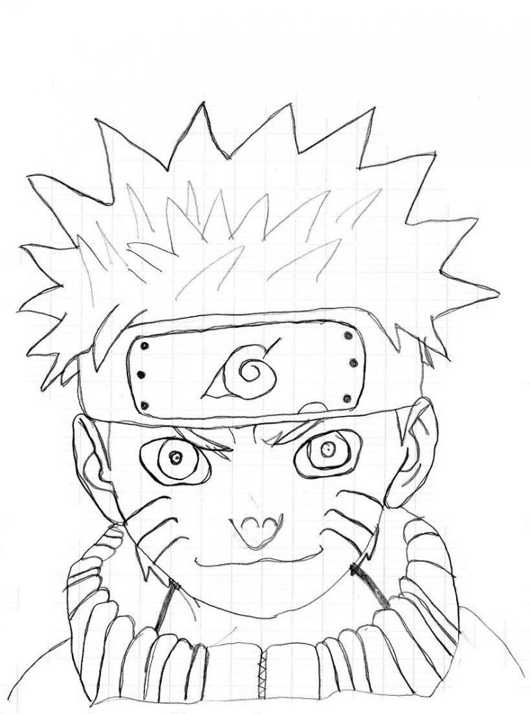 Coloriage Naruto #38418 (Dessins Animés) – Album De Coloriages tout Coloriage Animé