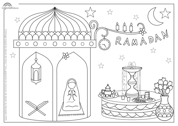 Coloriages | Coloriage, Cahier De Coloriage, Ramadan encequiconcerne Cahier De Coloriage Enfant
