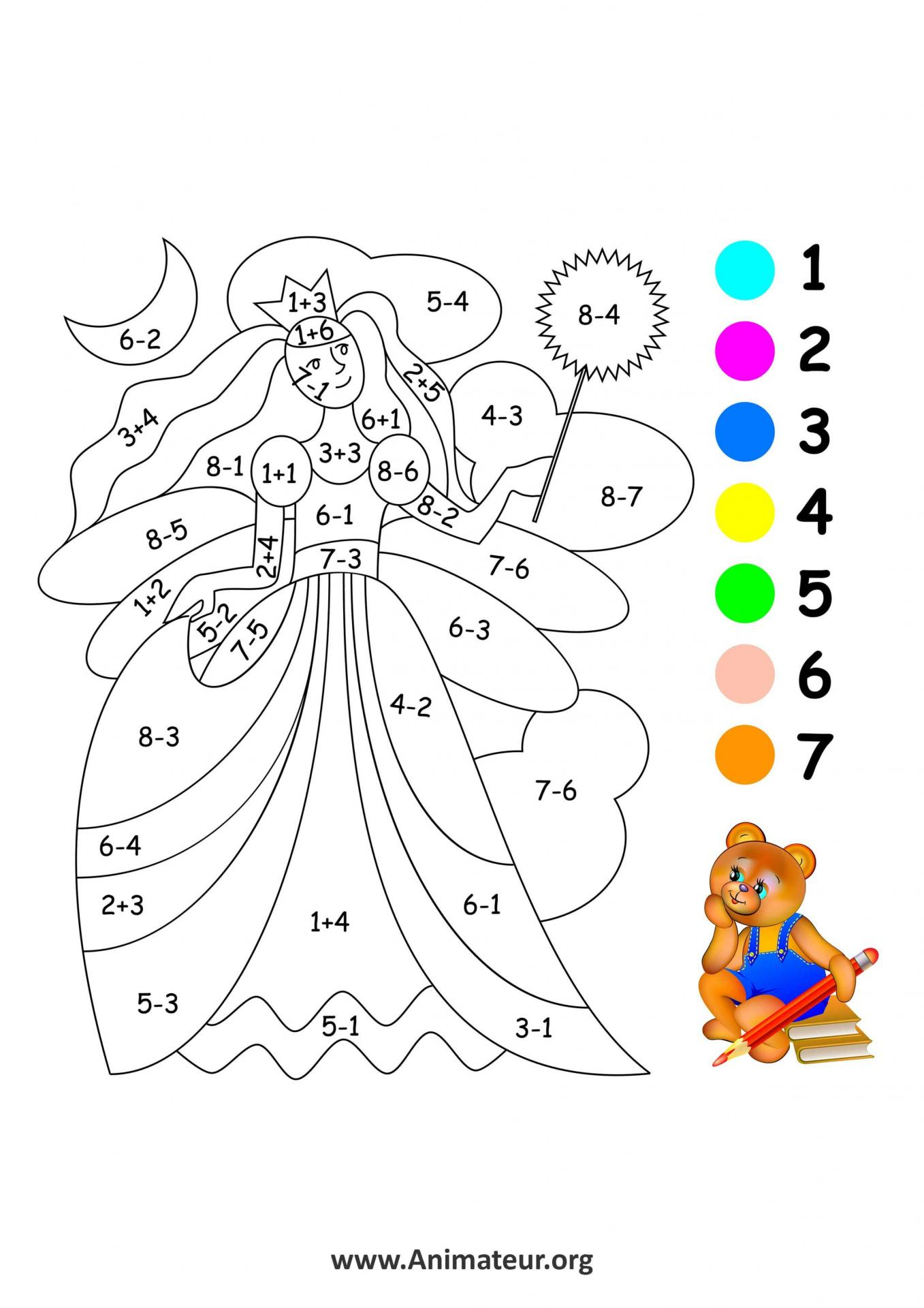 Coloriages Magiques serapportantà Cahier De Coloriage À Imprimer Pdf