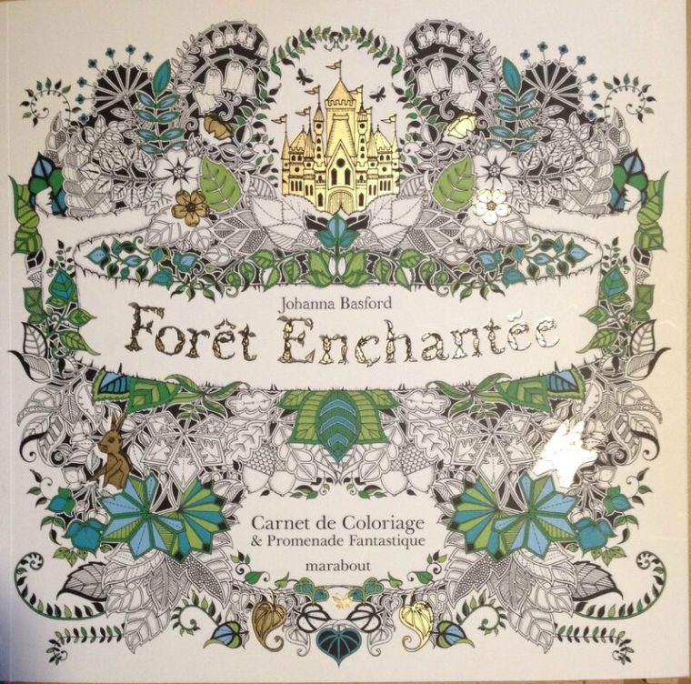 Forêt Enchantée – Johanna Basford – Carnet De Coloriage concernant Carnet De Coloriage Marabout