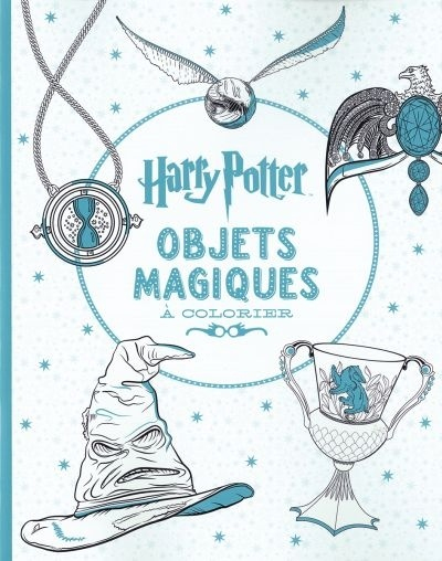Harry Potter.le Livre De Coloriage T.4 : Objets Magiques serapportantà Livre De Coloriage Harry Potter
