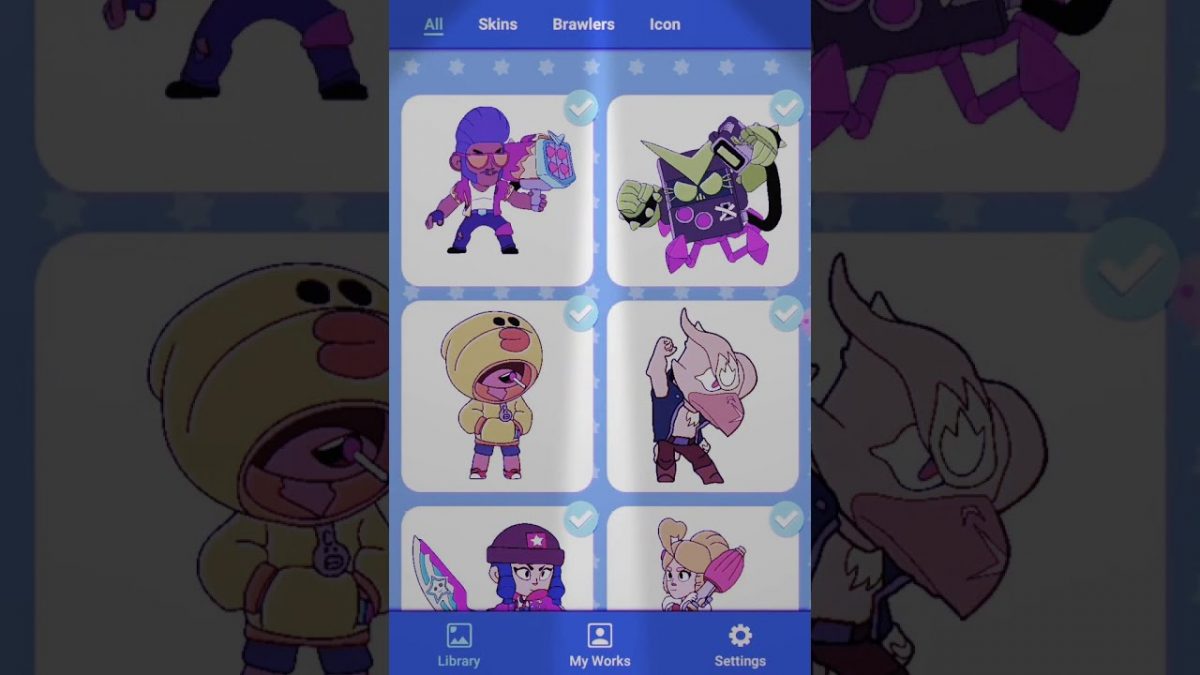 Installer Coloring Brawl Stars - intérieur Installer Coloriage