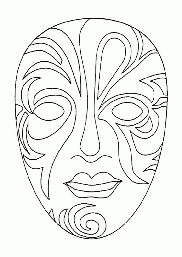 Masque A Colorier A Imprimer - Dessin Et Coloriage intérieur Masque Coloriage Masque A Colorier A Imprimer - Dessin Et Coloriage intérieur Masque Coloriage