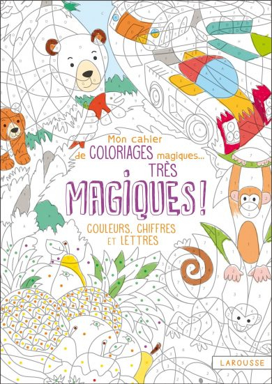 Mon Cahier De Coloriages Magiques Très Magiques - Couleurs avec Cahier Coloriage Magique