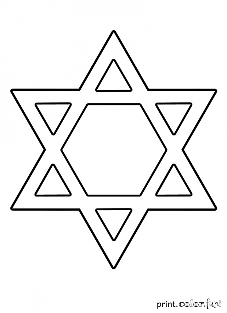 star of david coloring page star of david coloring page
