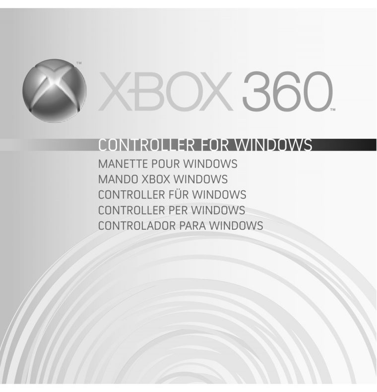 xbox 360 instruction manual
