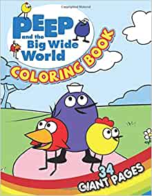 peep and the big wide world coloring pages