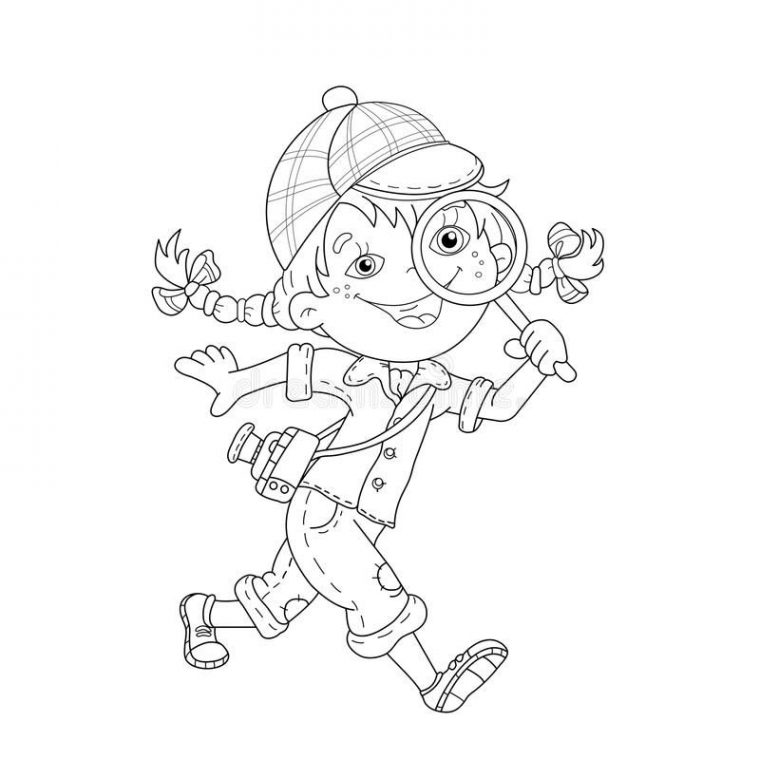 detective coloring pages detective coloring pages