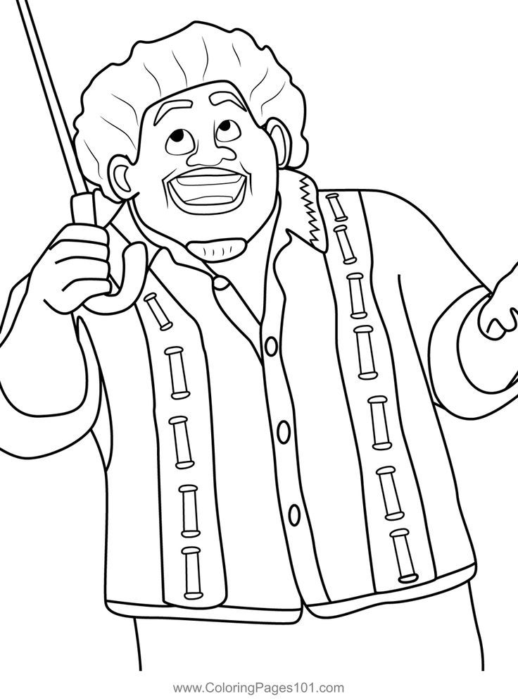 camilo encanto coloring page camilo encanto coloring page