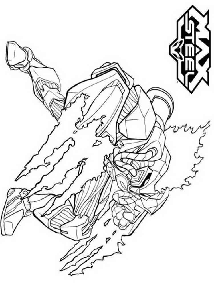 max coloring pages