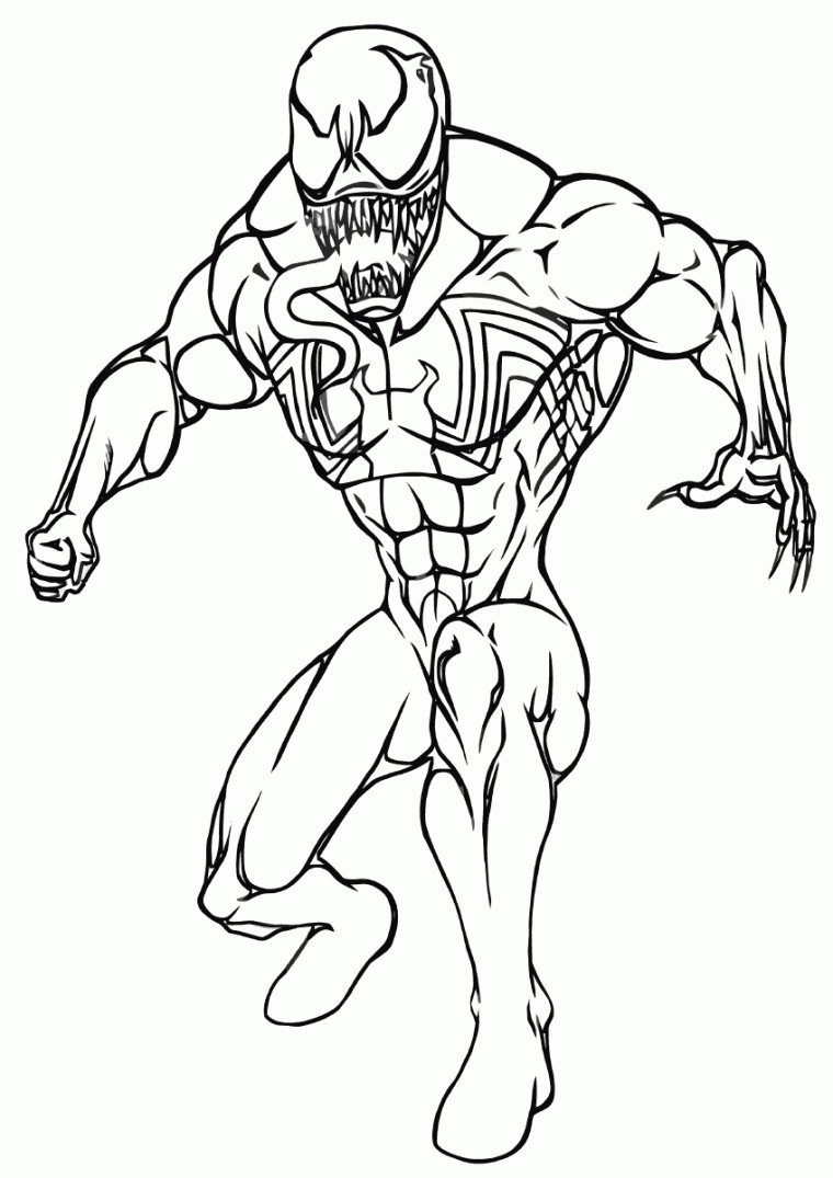 black venom spiderman coloring pages black venom spiderman coloring pages