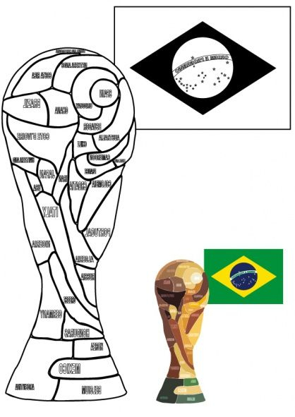 10 Unique De Dessin Coupe Du Monde Photos En 2020 avec Coloriage Foot Coupe Du Monde