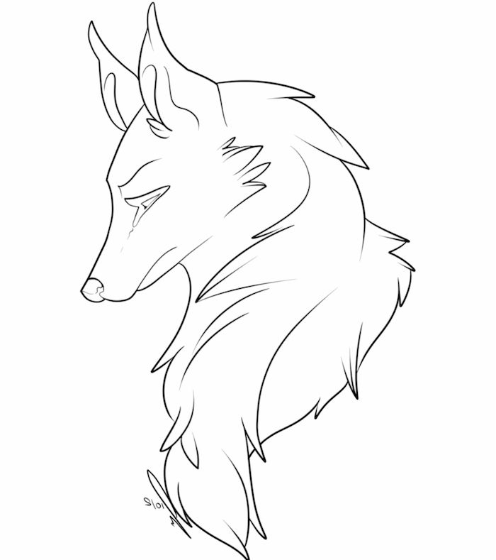 1001 + Astuces D'Artiste Pour Apprendre À Réaliser Un destiné Dessin Tete De Loup