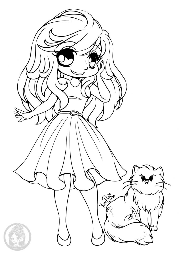 14 Acceptable Coloriage Manga Chibi Gallery – Coloriage serapportantà Coloriage De Manga