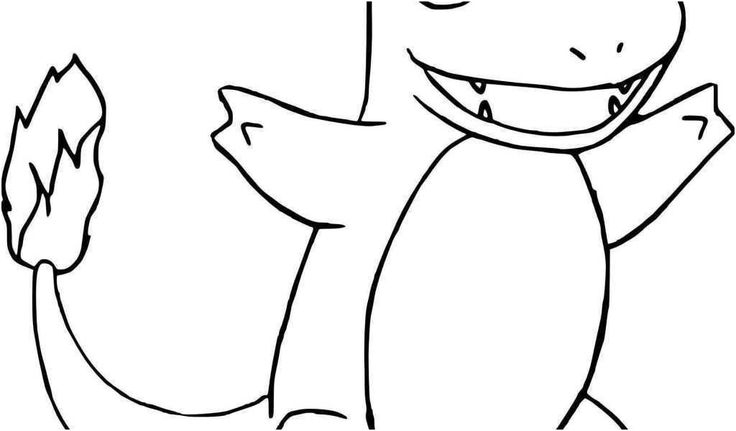 14 Petite Coloriage Salameche Stock à Salameche Coloriage