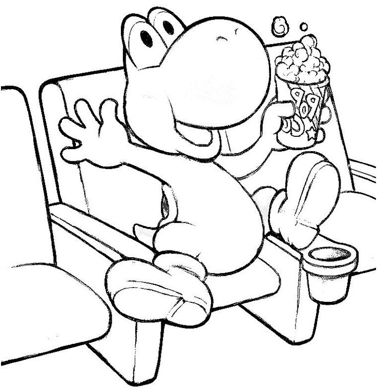 14 Precious Coloriage Mario Yoshi Stock | Coloriage Mario destiné Coloriage De Yoshi