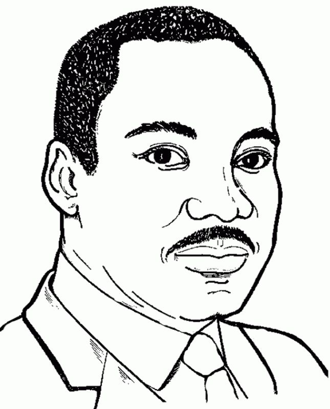 52 Best Famous People Coloring Pages Images On Pinterest avec Martin Luther King Jr Coloring Pages