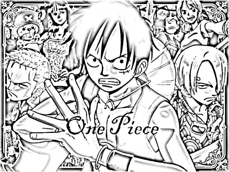 8 Génial Coloriage One Piece Pics | Coloriage, Livre concernant Coloriage À Imprimer One Piece