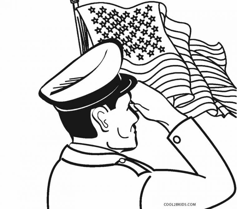 veterans day coloring page