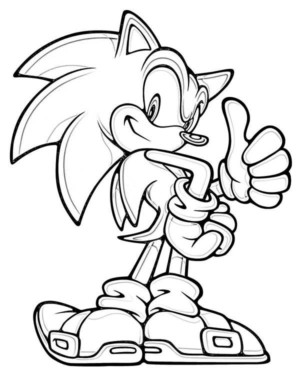Amazing Sonic The Hedgehog Coloring Page : Kids Play Color avec Sonic Coloring Page Amazing Sonic The Hedgehog Coloring Page : Kids Play Color avec Sonic Coloring Page