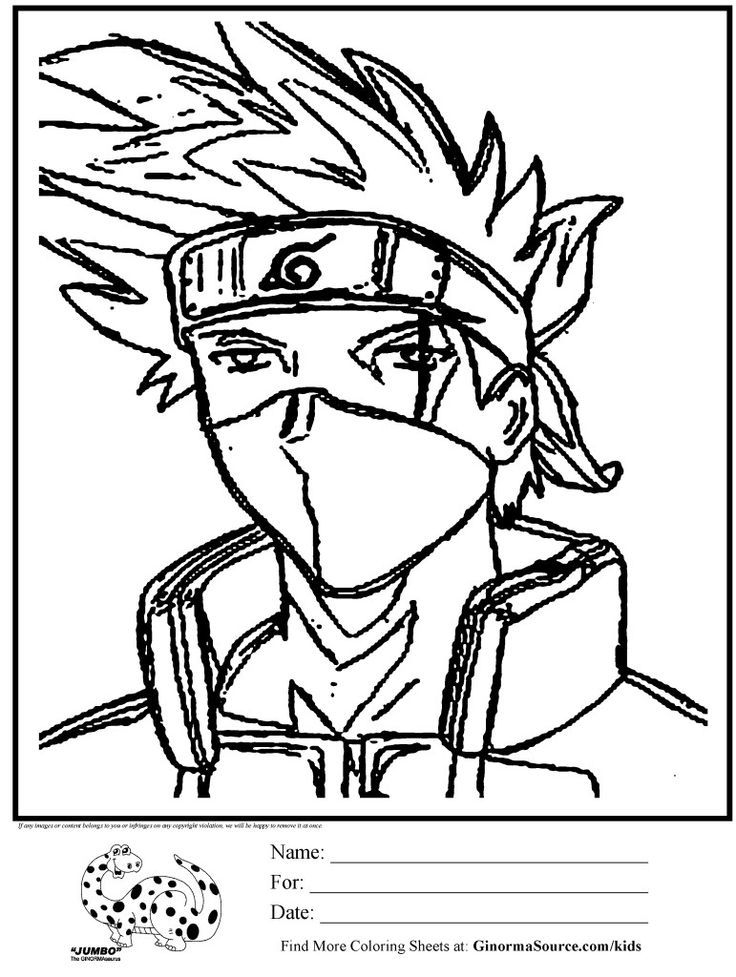 Best Naruto Coloring Pages – Coloring Home destiné Naruto Coloring Pages