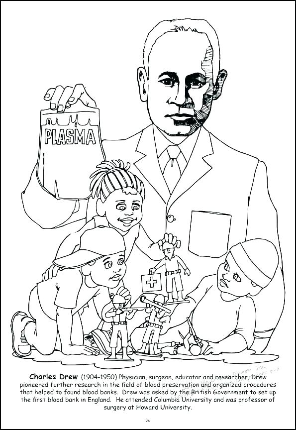 Black History Month Printable Coloring Pages At concernant Black History Month Coloring Pages