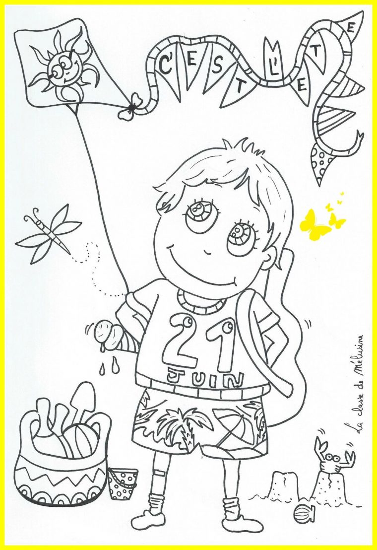 C'Est L'Été!!!! – La Classe De Mélusine dedans Coloriage Été Maternelle