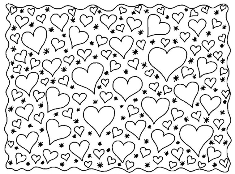 Coeur Amour 1 – Anti-Stress & Art-Thérapie – Coloriages serapportantà Coeur À Colorier Coeur Amour 1 – Anti-Stress & Art-Thérapie – Coloriages serapportantà Coeur À Colorier