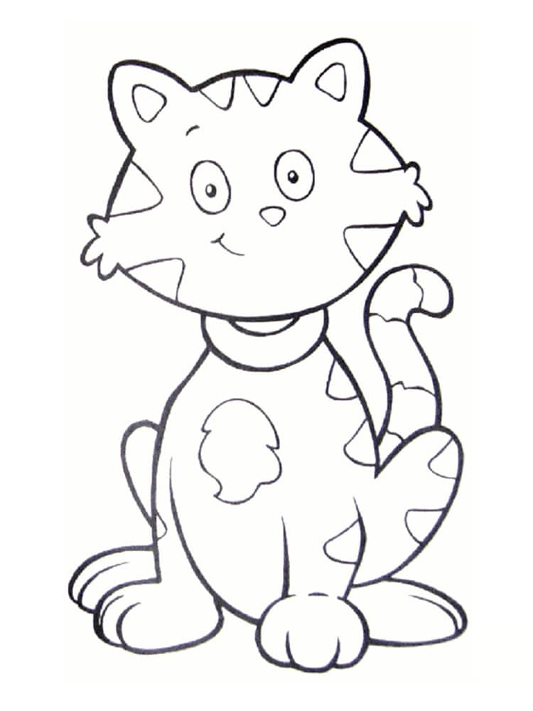 Coloriage Chat : 20 Modèles À Imprimer Gratuitement à Coloriage De Chaton À Imprimer