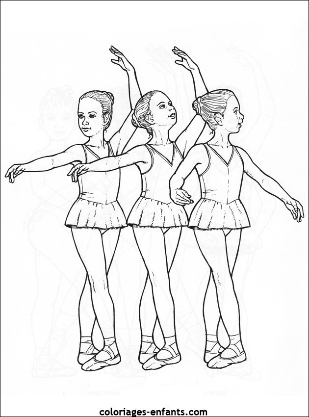 Coloriage Danseuse Ballet Dessin Gratuit À Imprimer concernant Coloriage Danseuse Etoile