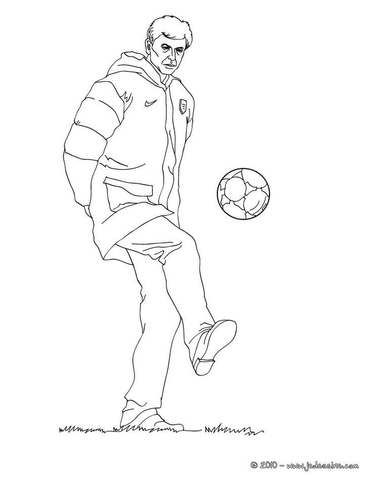 Coloriage De L'Entraîneur D'Arsenal Arsène Wenger. À tout Coloriage Fifa Coloriage De L'Entraîneur D'Arsenal Arsène Wenger. À tout Coloriage Fifa