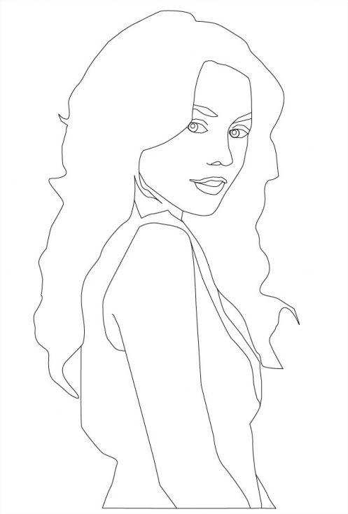 Coloriage De Vanessa Hudgens À Imprimer Sur Coloriage De concernant Coloriage Victorious