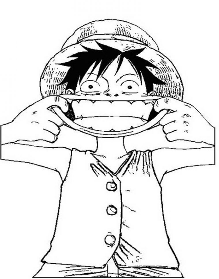 Coloriage Drôle Luffy Dessin Gratuit À Imprimer serapportantà Coloriage Luffy Coloriage Drôle Luffy Dessin Gratuit À Imprimer serapportantà Coloriage Luffy