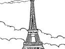 Coloriage La Tour Eiffel En Ligne Gratuit À Imprimer avec Comment Dessiner La Tour Eiffel