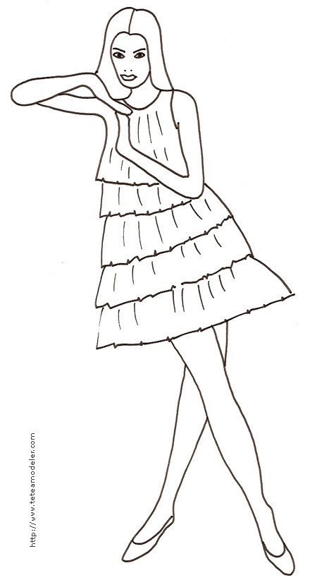 Coloriage Mannequin Maternelle Dessin Gratuit À Imprimer à Coloriage Top Model À Habiller Coloriage Mannequin Maternelle Dessin Gratuit À Imprimer à Coloriage Top Model À Habiller