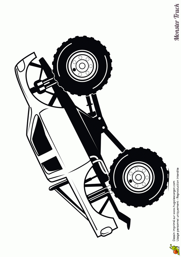 Coloriage Monster Truck Usa Sur Hugolescargot concernant Dessin Tracteur À Imprimer Coloriage Monster Truck Usa Sur Hugolescargot concernant Dessin Tracteur À Imprimer